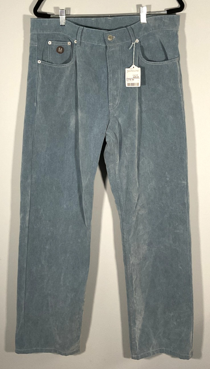Moschino Straight-Leg Men\'s Size 38 US 48 IT Blue Jeans NWT