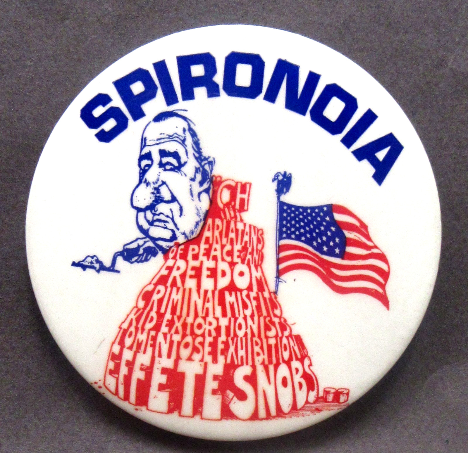 1988 SPIRONOIA Anti-Agnew president 3.5\