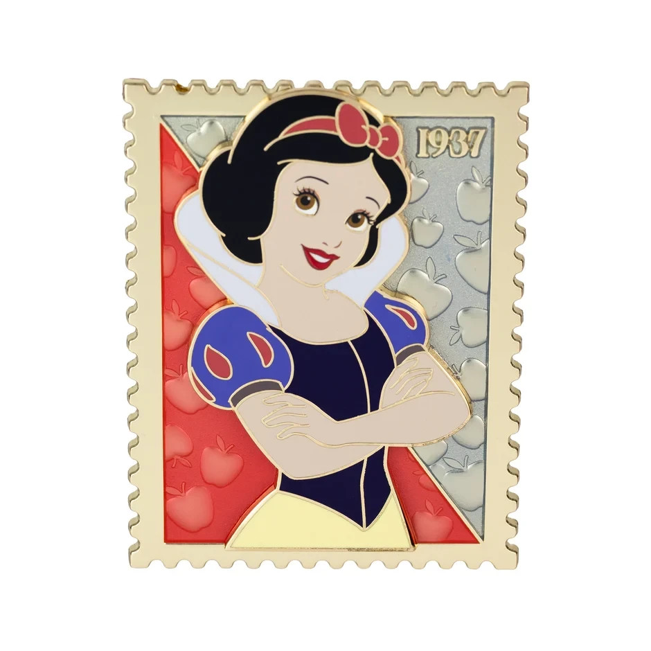 PALM Disney Royal Stamp Snow White Collectible Pin SE400 {PRESALE} PALM Disney Royal Stamp Snow White Collectible Pin SE400 {PRESALE}