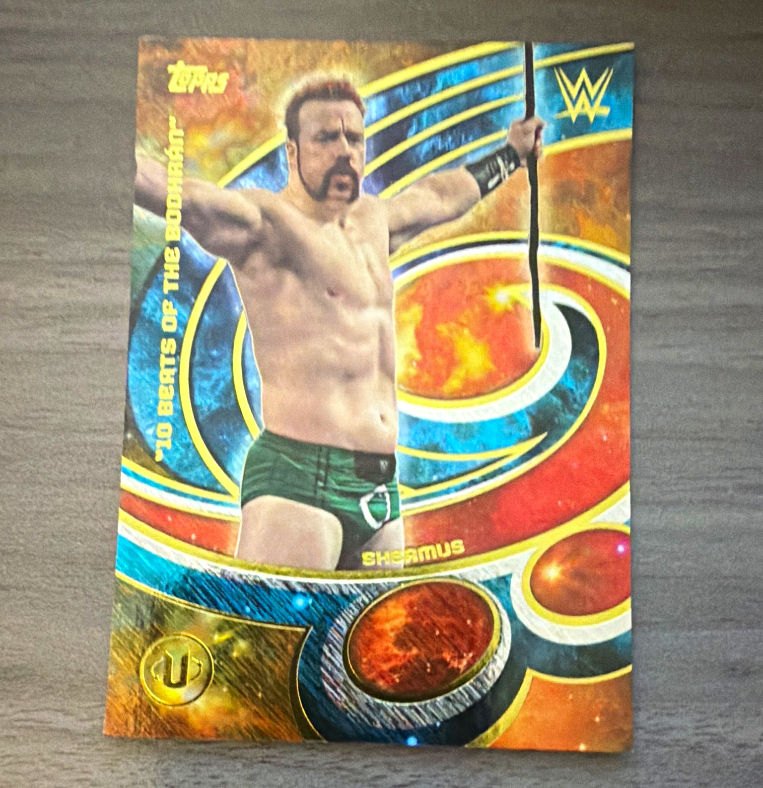 Topps 2016 WWE Universe Hit My Music Insert Sheamus HMM-15 10 Beats