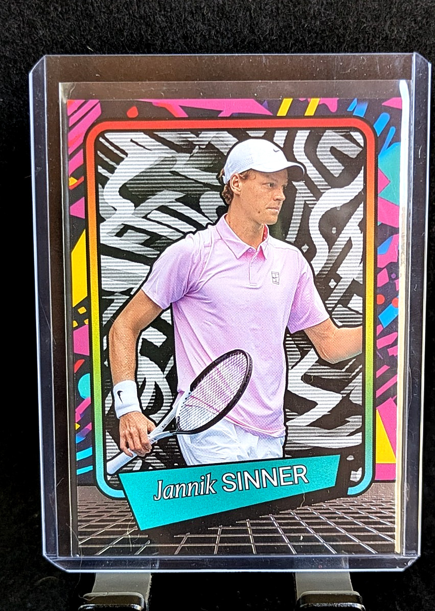 2026 Panini Decades 90\'s Pop Culture Jannik Sinner Silver Base - 