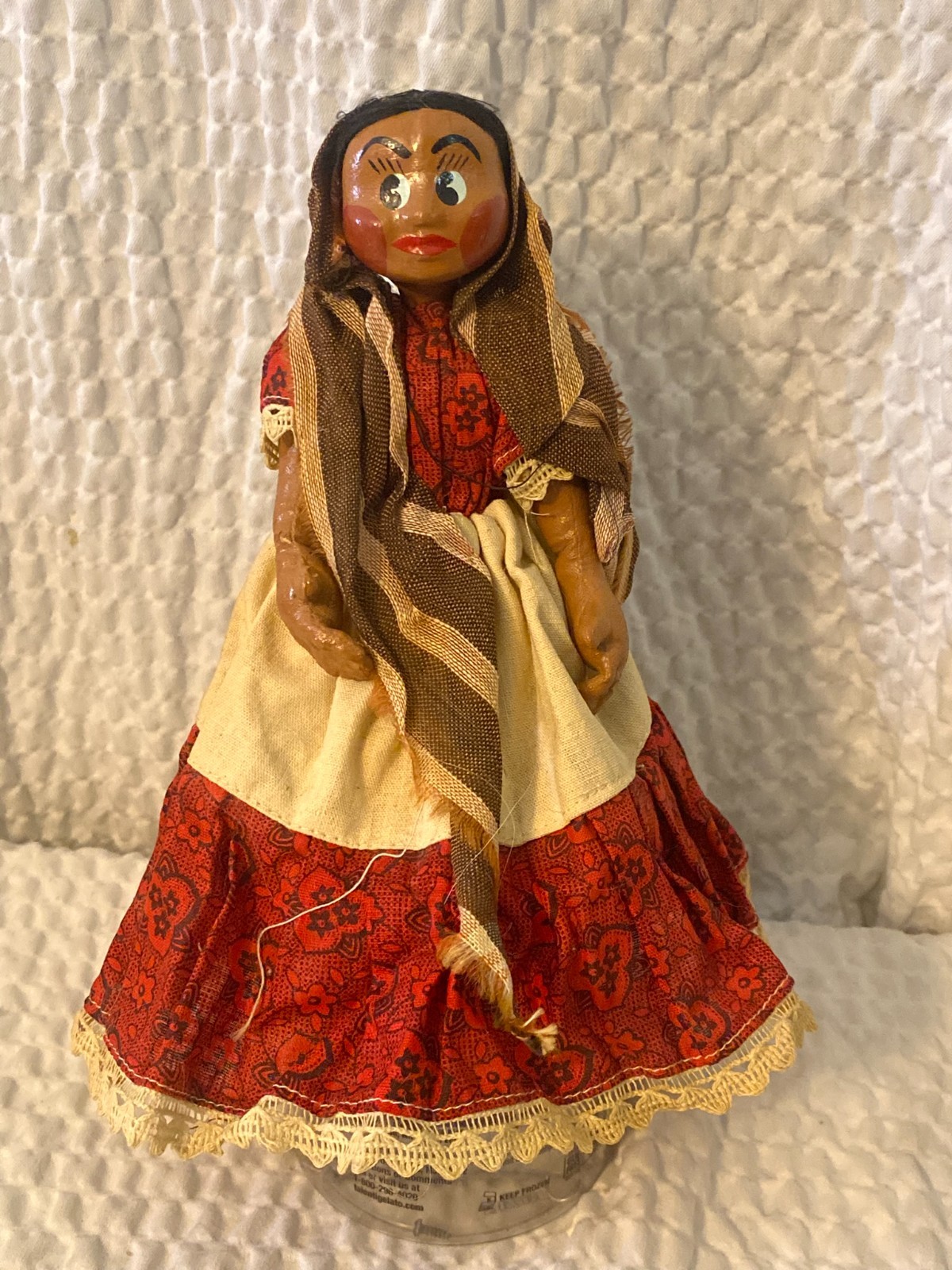 Vintage Handmade Cloth Native American 9\