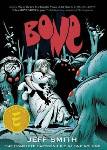 Bone: The Complete Cartoon Epic - All volumes in Single book(Black  - ACCEPTABLE