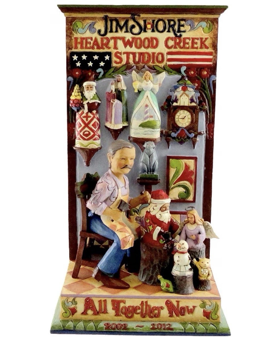 RARE Jim Shore Heartwood Creek Statue “All Together Now “#4027762 NEW SEALED