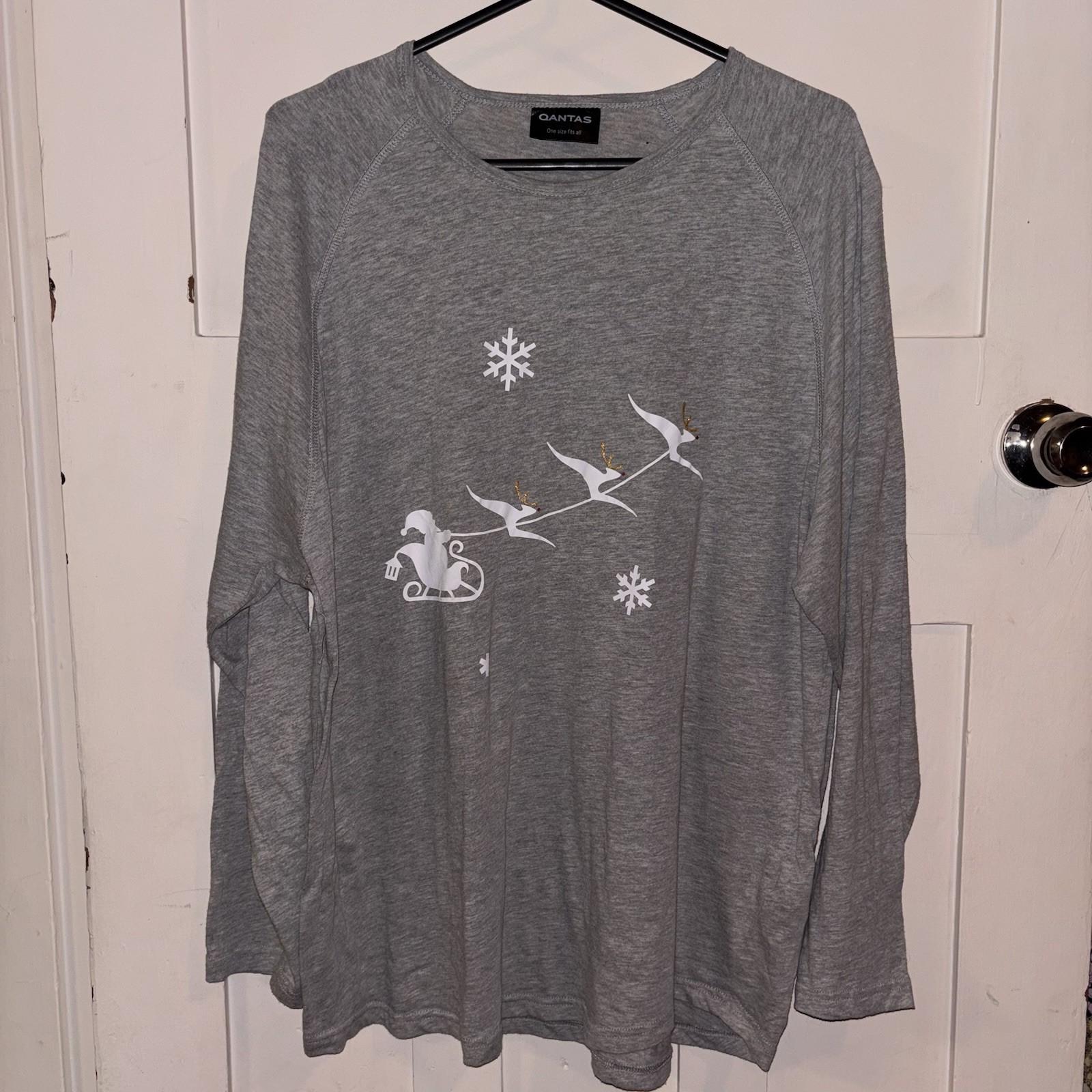 Qantas Christmas Pyjamas Limited Edition PJ Top One Size