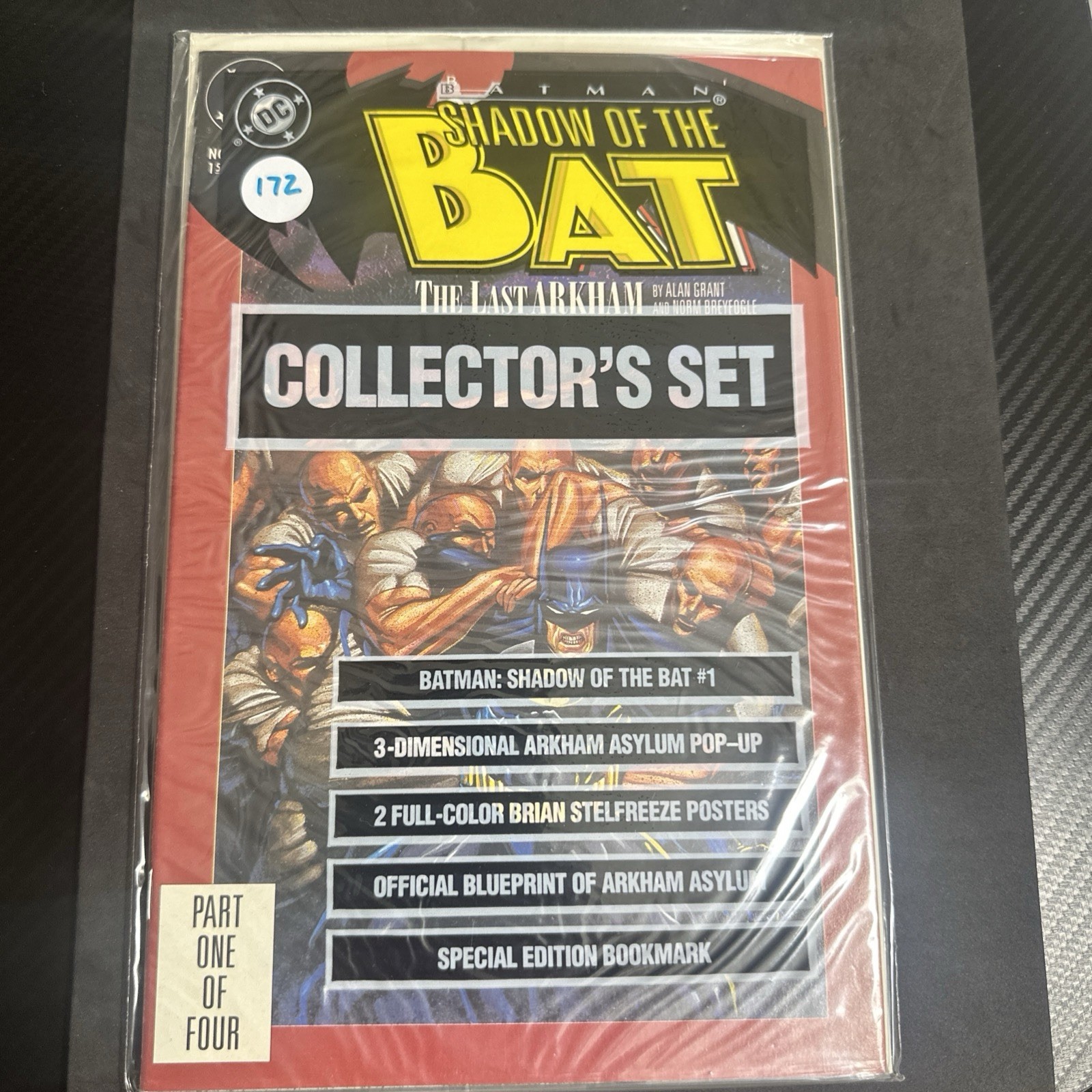 Batman: Shadow of The Bat #1 NM Collector\'s Set Sealed Polybag 1st Victor Zsasz