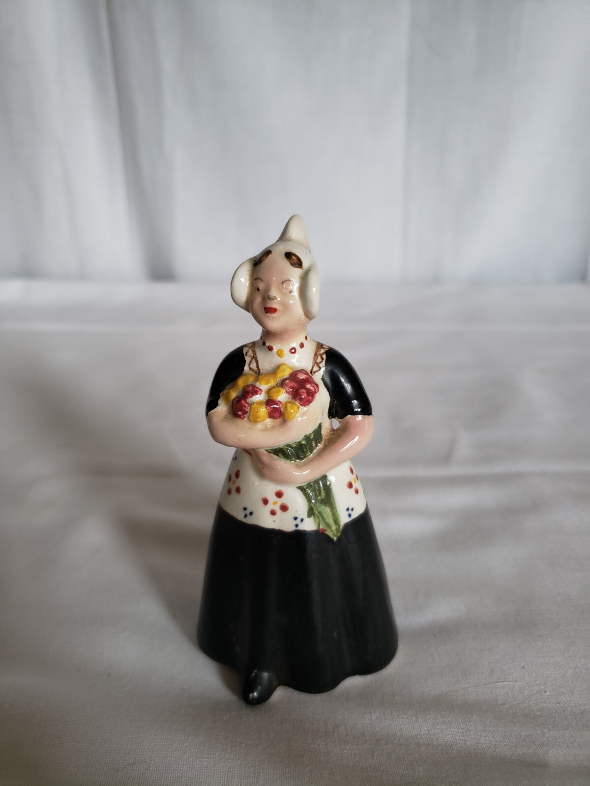 Bols vintage ceramic dutch girl bottle 4.5\