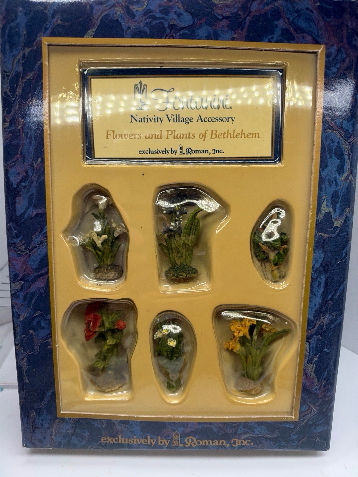 Fontanini Heirloom Nativity Village Flowers and Plants of Bethlehem NOS