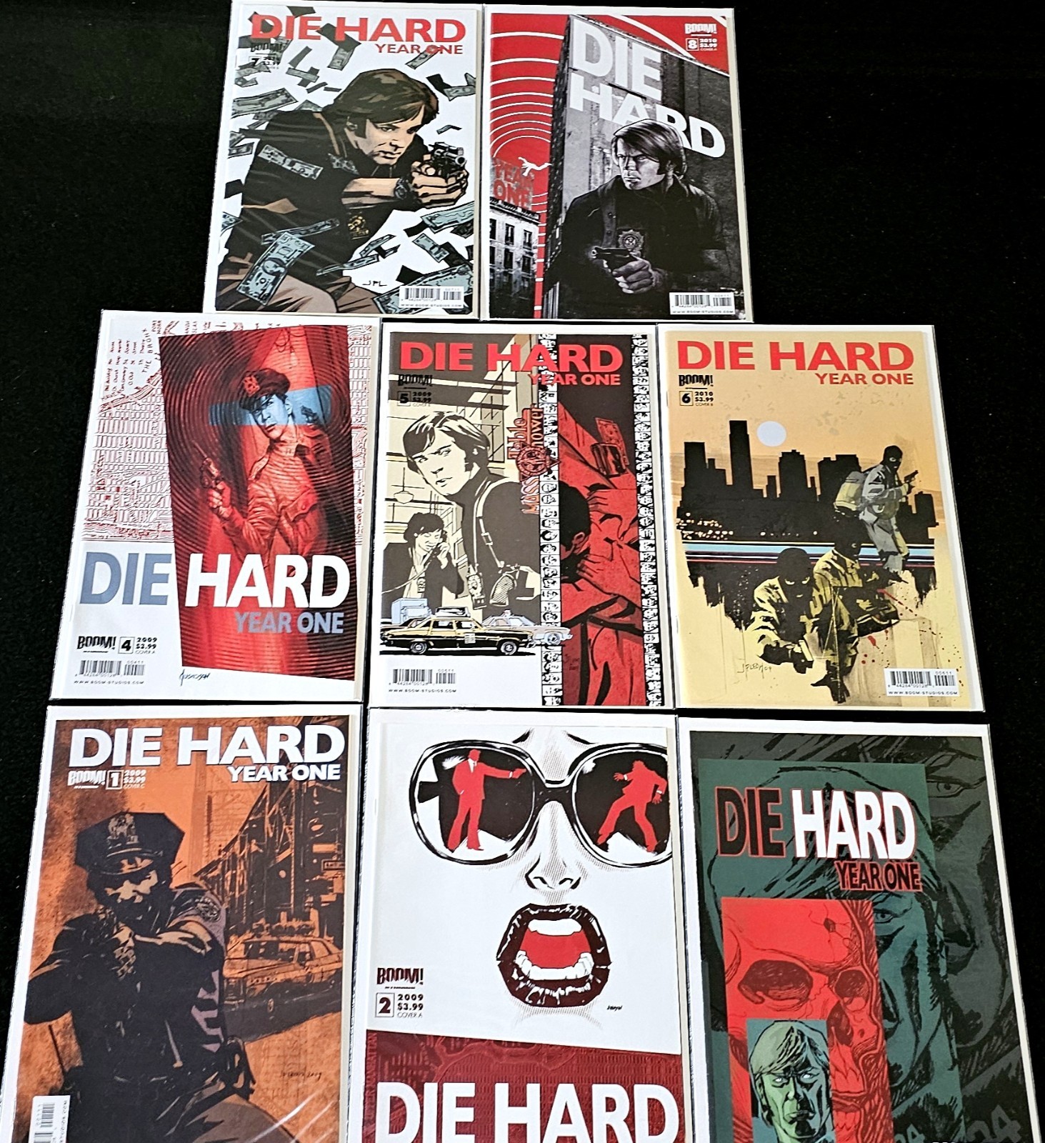 Die Hard Year One Comic Lot 1-8 Complete Run Boom Studios NM Key