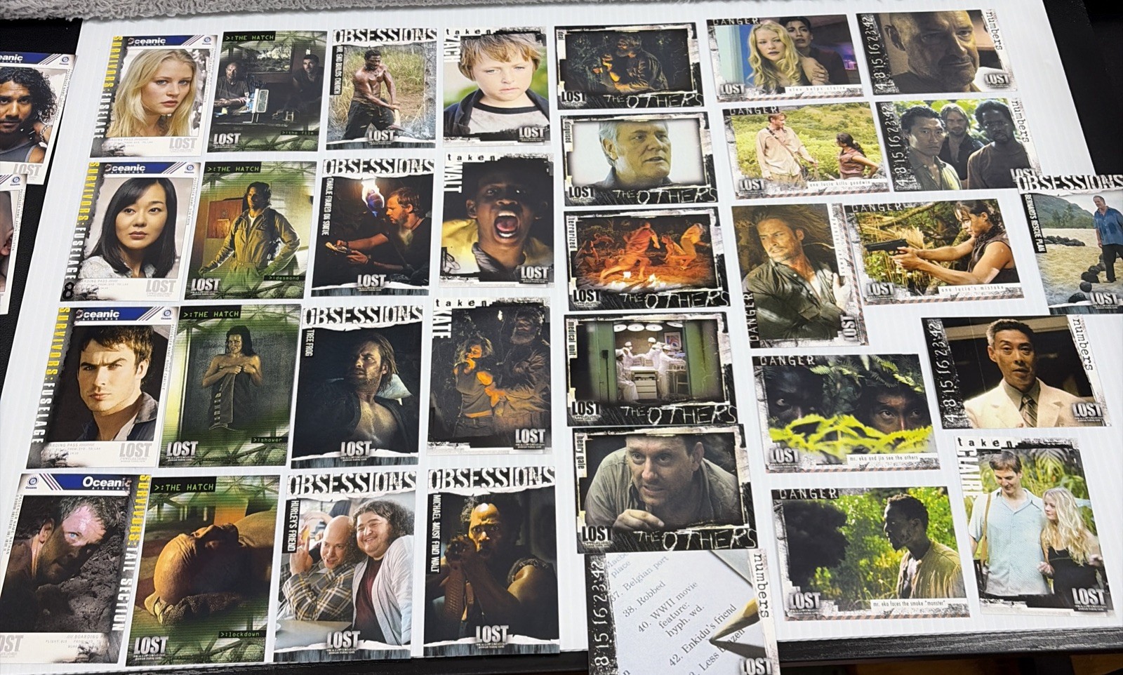 Lost TV Show Trading Cards Lot of 42 New Condition Bundle - Starter Kit