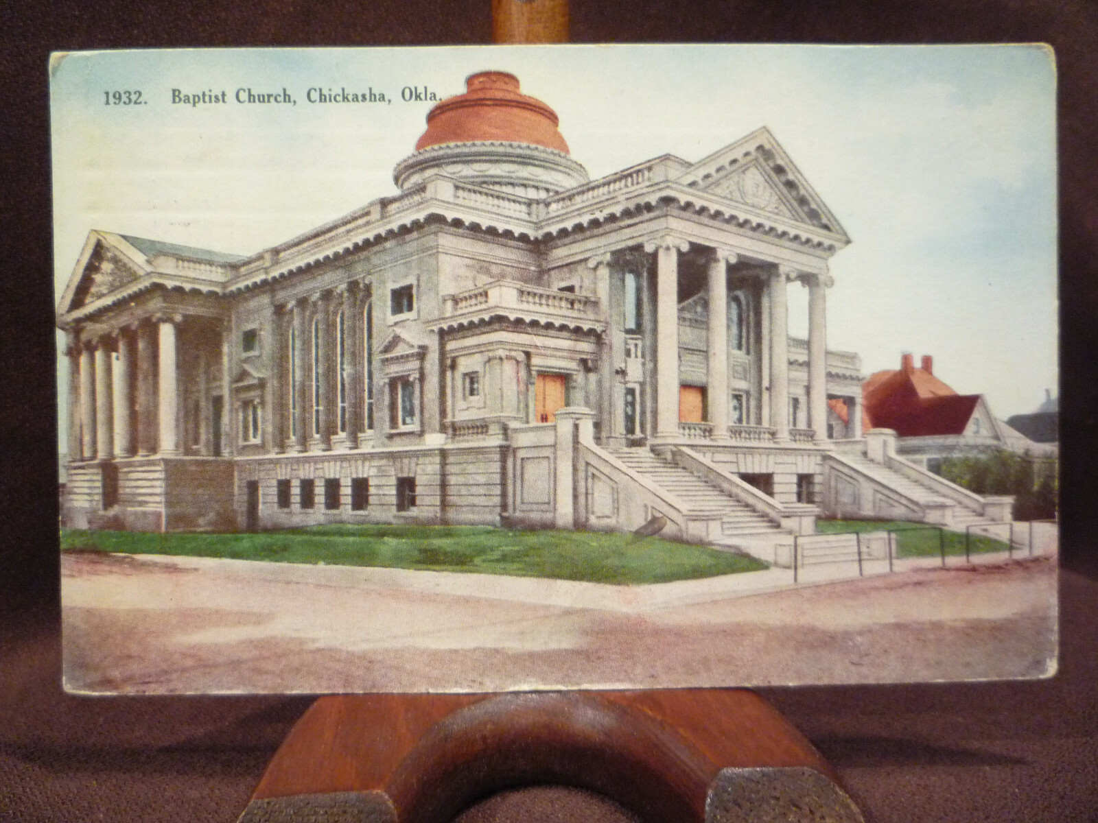 c1905-1915 Church Postcard - Chickasha, OK OKLAHOMA - Baptist Church