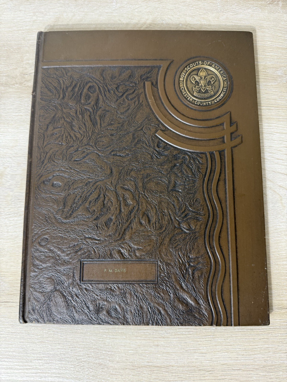 1935 Chester County Boy Scouts Book HAND SIGNED Owen J Roberts Supreme Court Jus