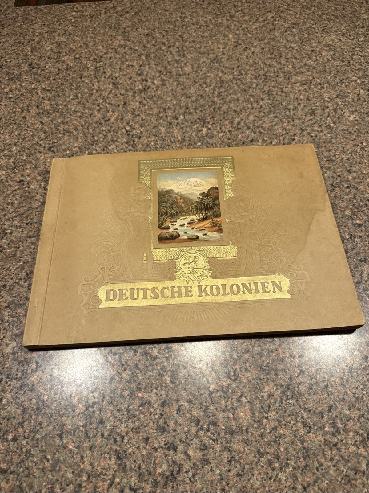 1936 GERMAN COLONIES TOBACCO CARDS ALBUM COMPLETE 270 Deutsche Kolonien Book