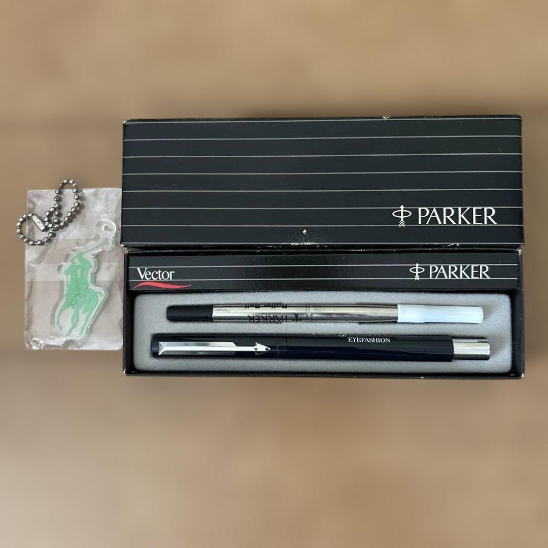 PARKER POLO RALPH LAUREN BALL PEN/ACRYLIC CHARM #eeaab1