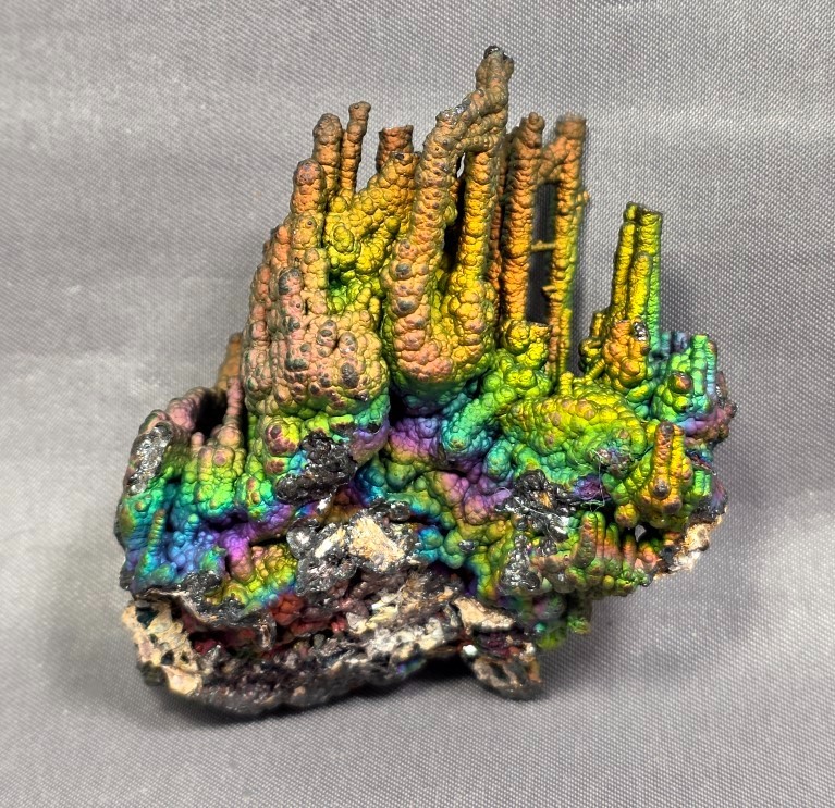 Iridescent Hematite / Goethite, Graves Mountain, Lincoln County, Georgia