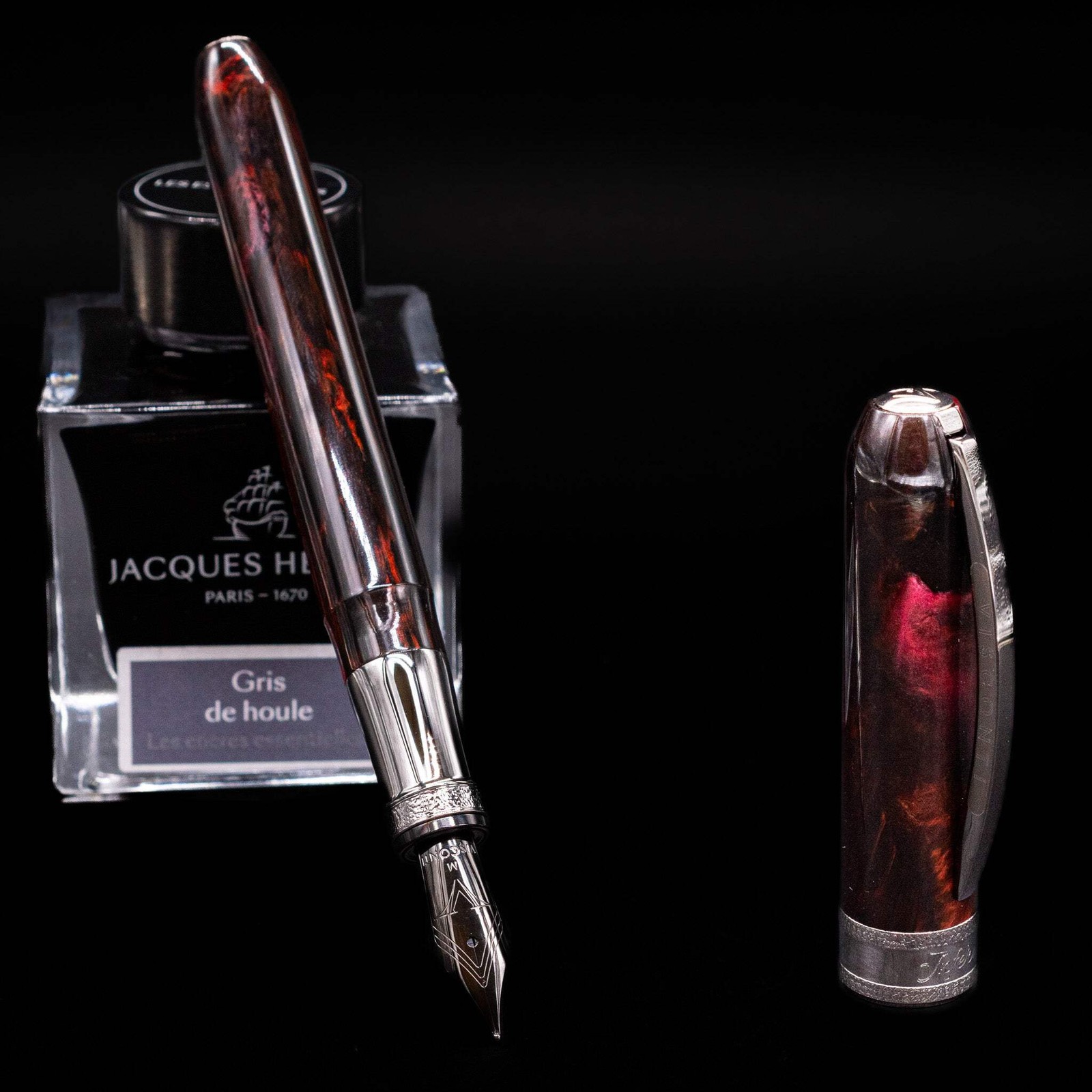 Visconti Comedia Fountain Pen - Inferno