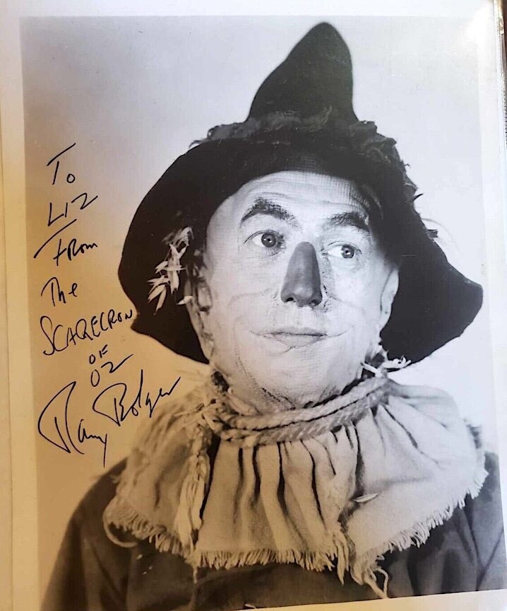 BOLGER, RAY (1904-87) SCARECROW WIZARD OF OZ - EXCELLENT PROVENANCE