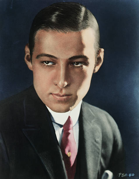 Rudolph Valentino great lover Head & shoulders photograph jack- 1920 Old Photo