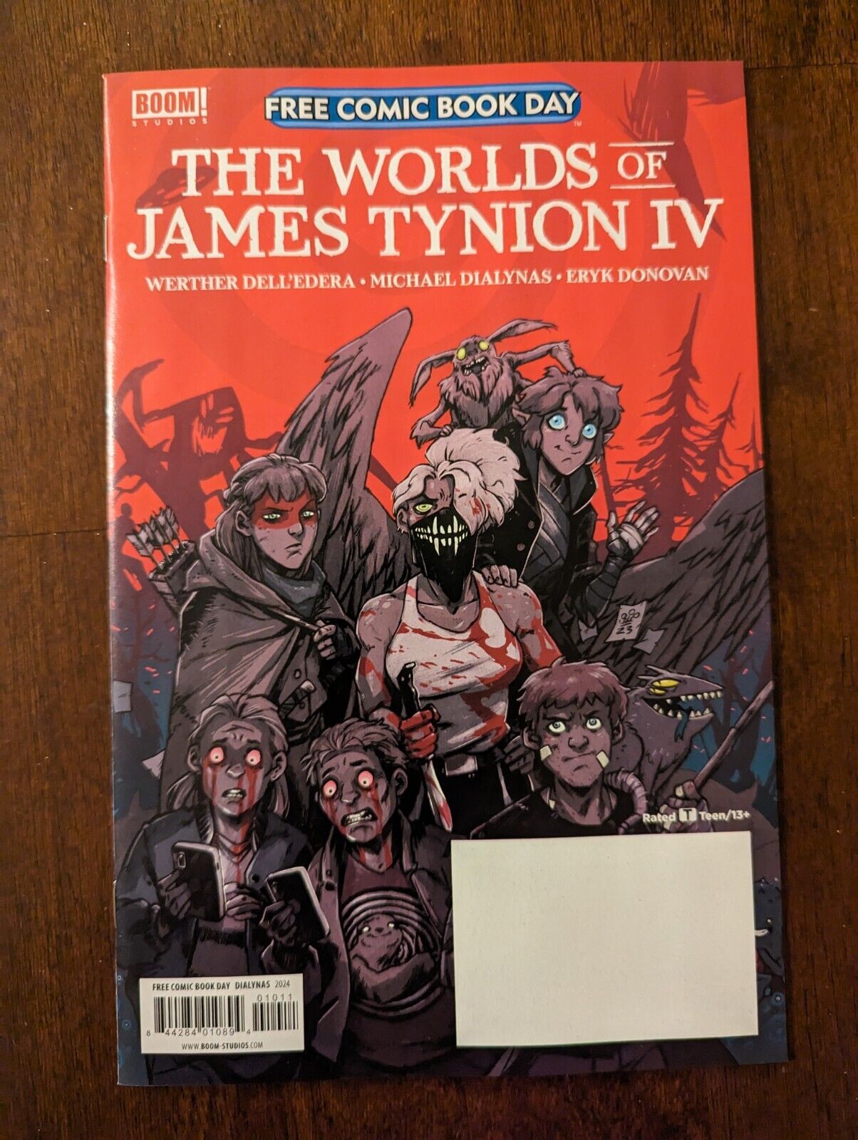 WORLDS of JAMES TYNION IV FREE COMIC BOOK DAY 2024 NM/NM+ SiKtC