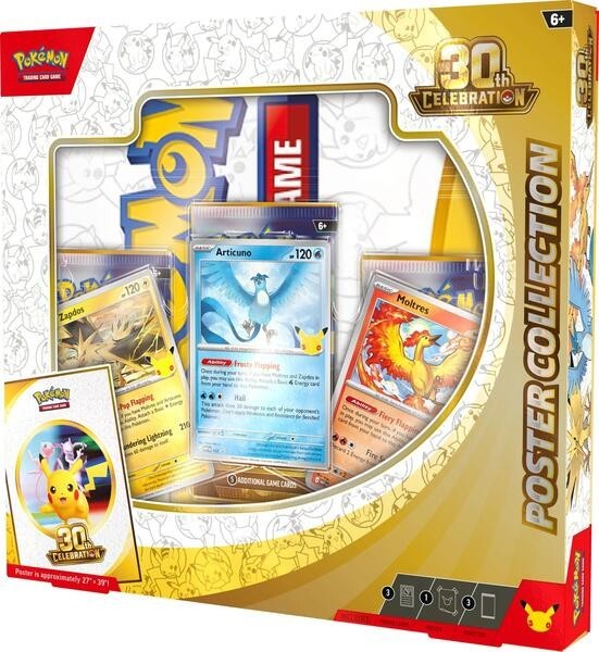 Pokemon TCG 30th Celebration Poster Collection