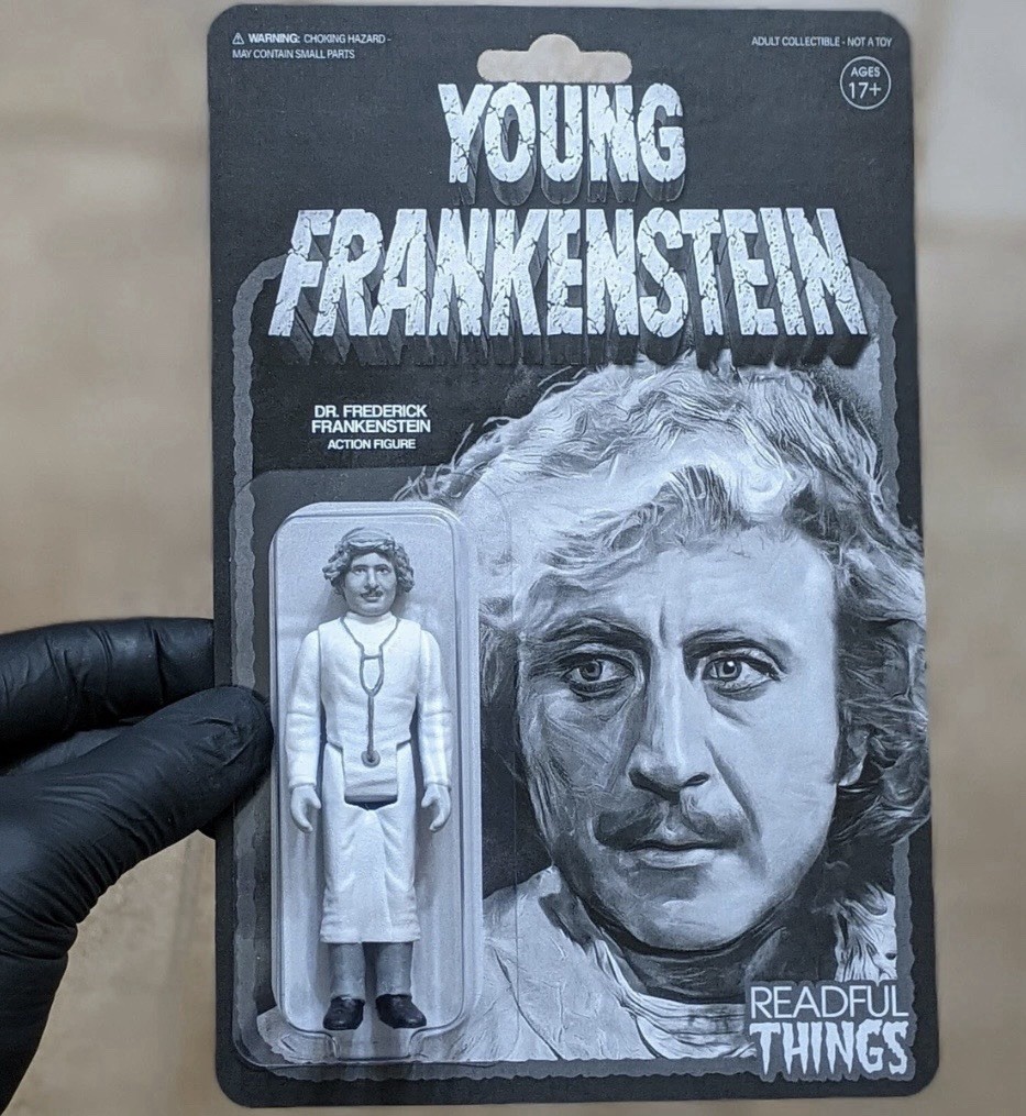 🔥 Rare 1/1 Young Frankenstein Custom Action Figure by Readful Things MOC DKE
