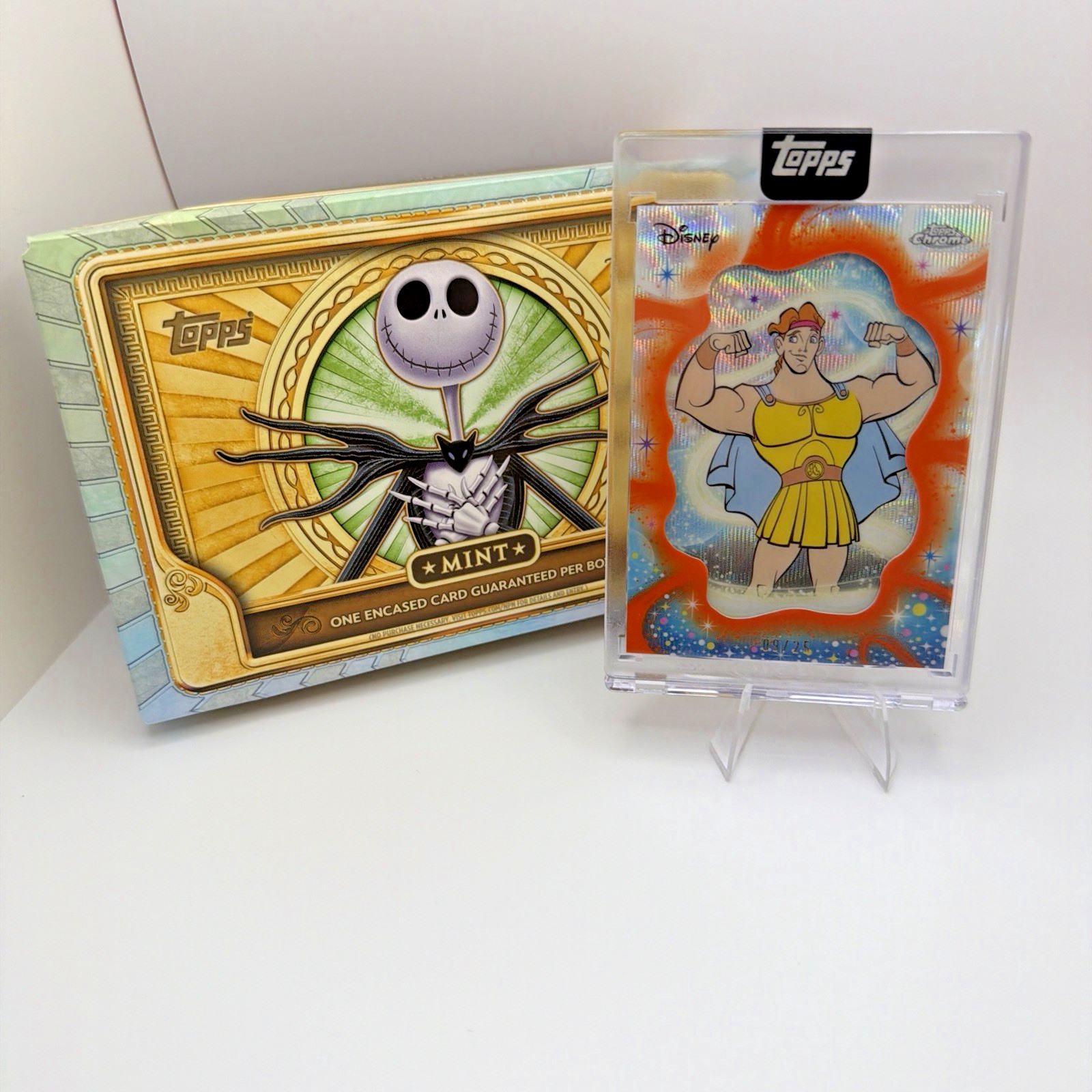 2026 Topps Mint New York Comic-Con Release Hurcules /25 Topps Enclosed Case