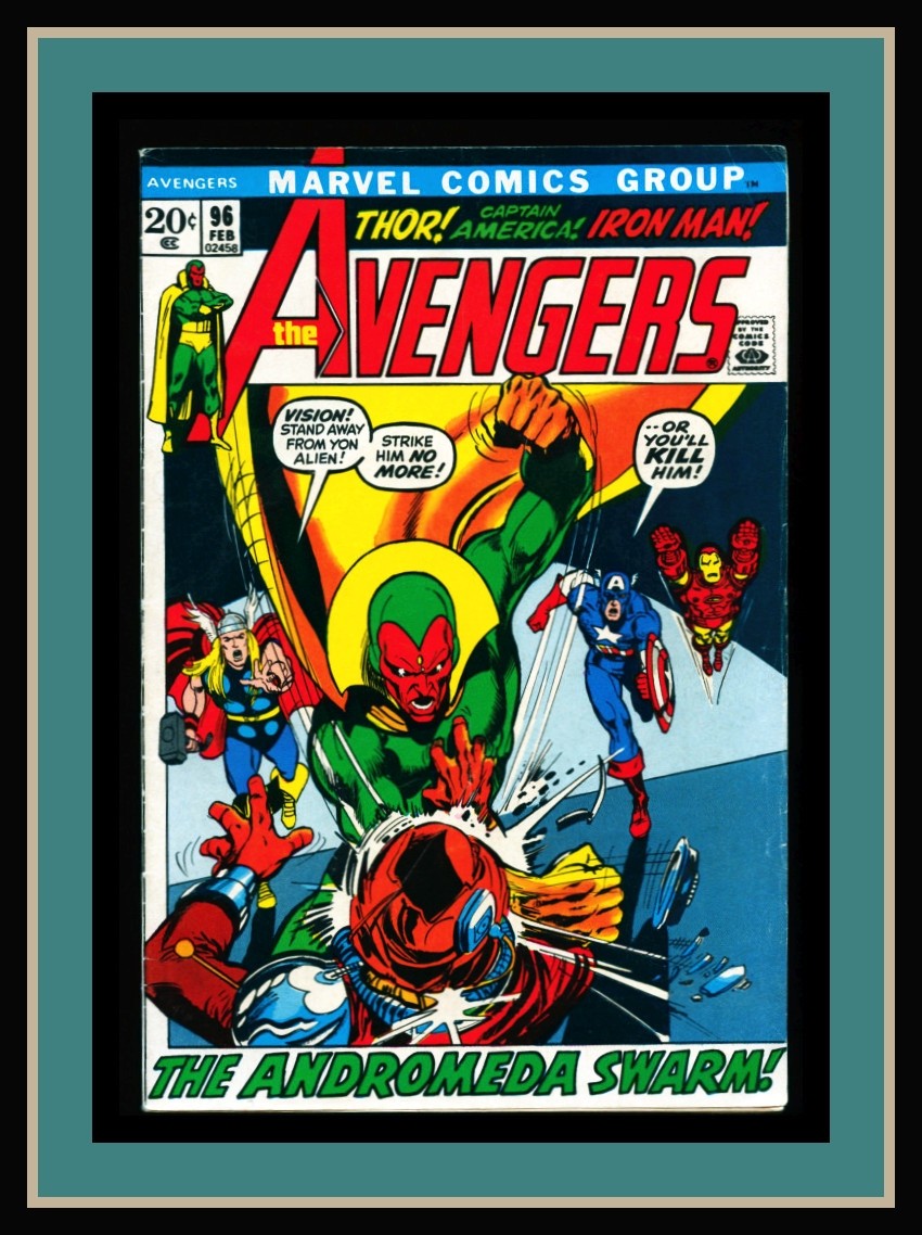 Avengers #96-1972 vg- 3.5 Neal Adams Kree-Skrull War