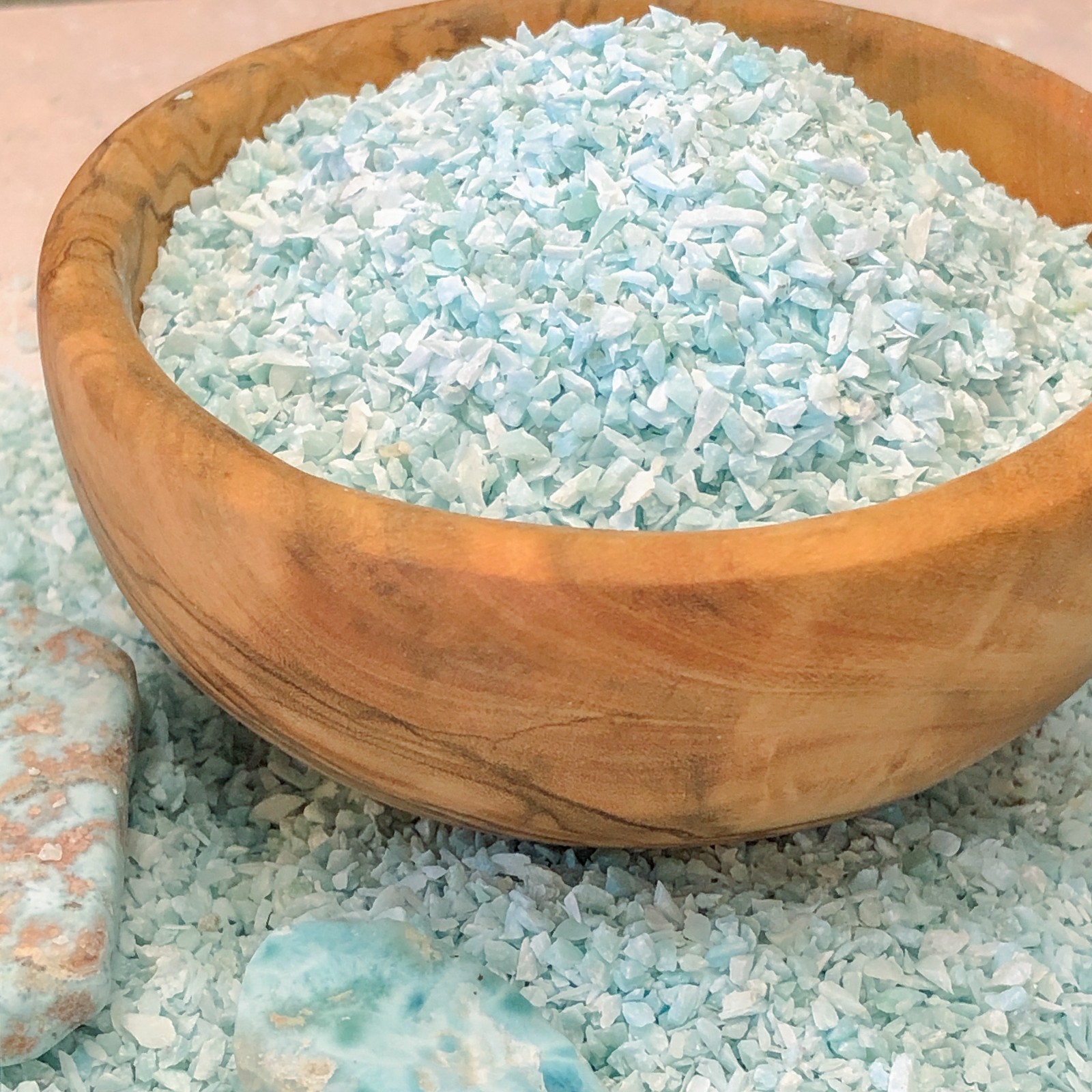 Crushed Premium Blue Larimar Sand, 0.25mm-2mm for Inlay, Resin Sand Jewelry Crushed Premium Blue Larimar Sand, 0.25mm-2mm for Inlay, Resin Sand Jewelry