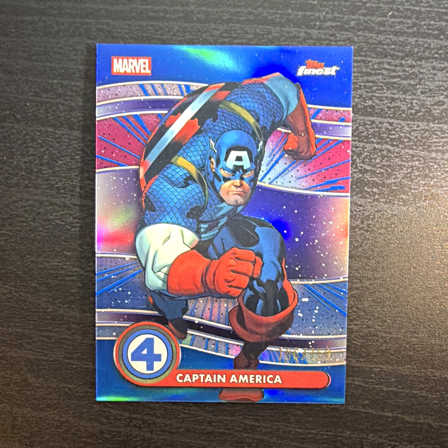 Topps Finest 2026 Marvel Captain America #056 Uncommon 106/150