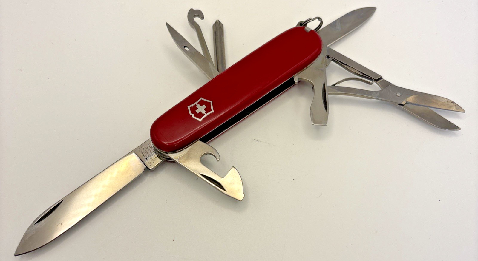 Victorinox Super Tinker Swiss Army Knife Red 91mm Multi-Tool