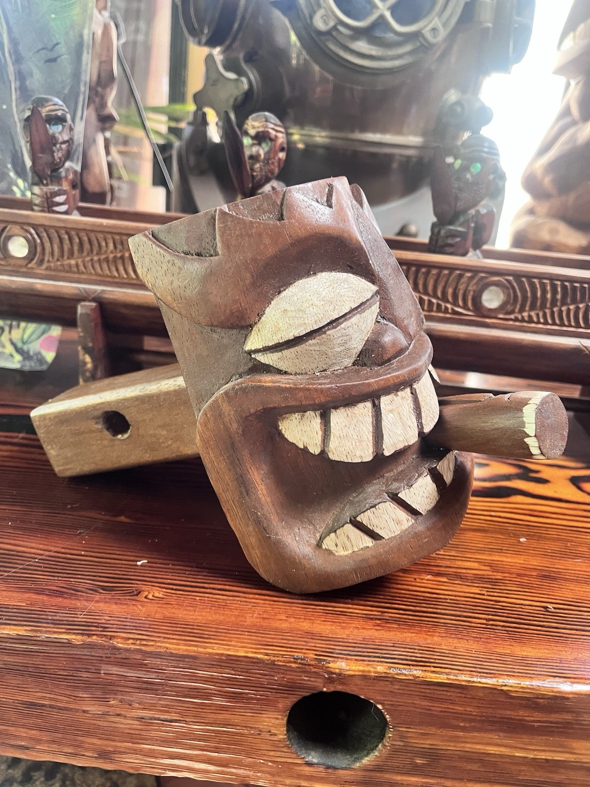 New Smokin' Tikis Trailer Hitch Receiver Oceanic