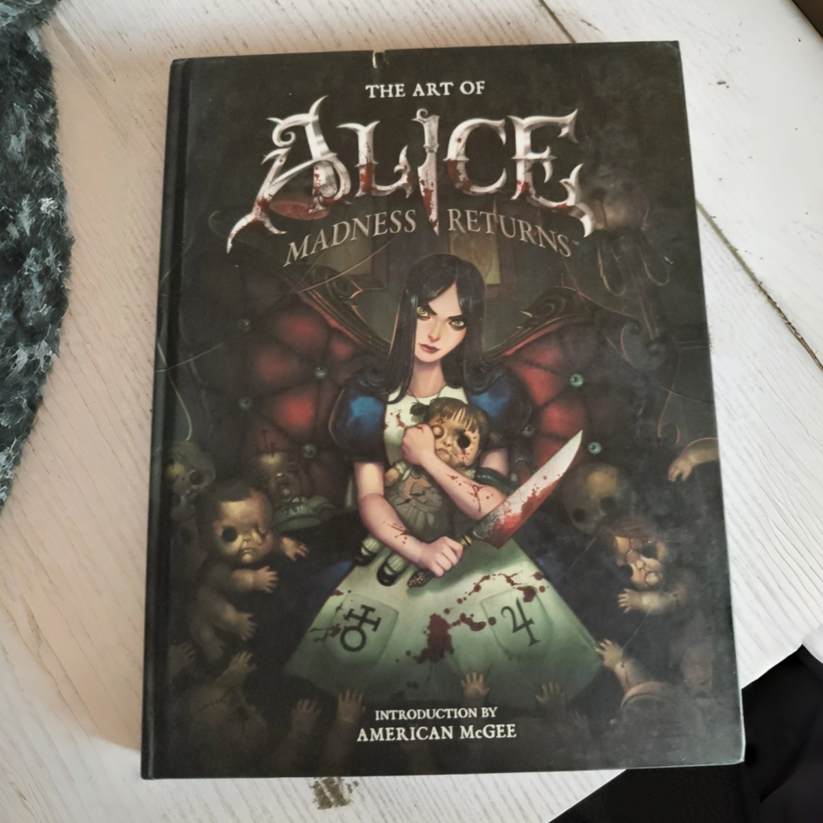 official The Art of Alice Madness Returns Art Book with Illustrations English