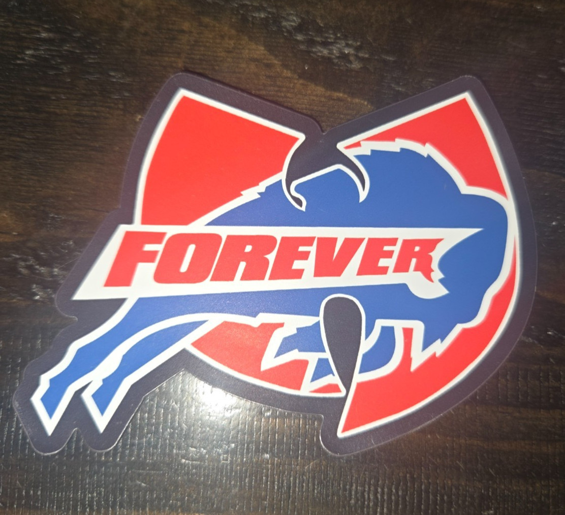 Buffalo Wu-Tang Forever Mafia MAGNET - Football Buffalo Colors