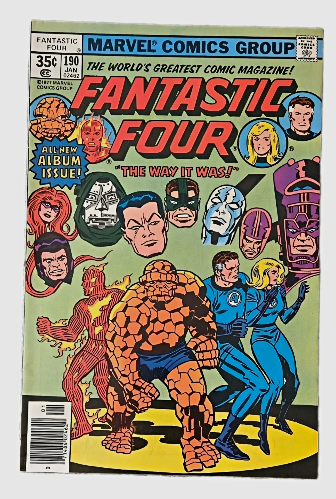Marvel Comics Fantastic Four Lot of 7 Bronze Age Marvel Comics Fantastic Four Lot of 7 Bronze Age