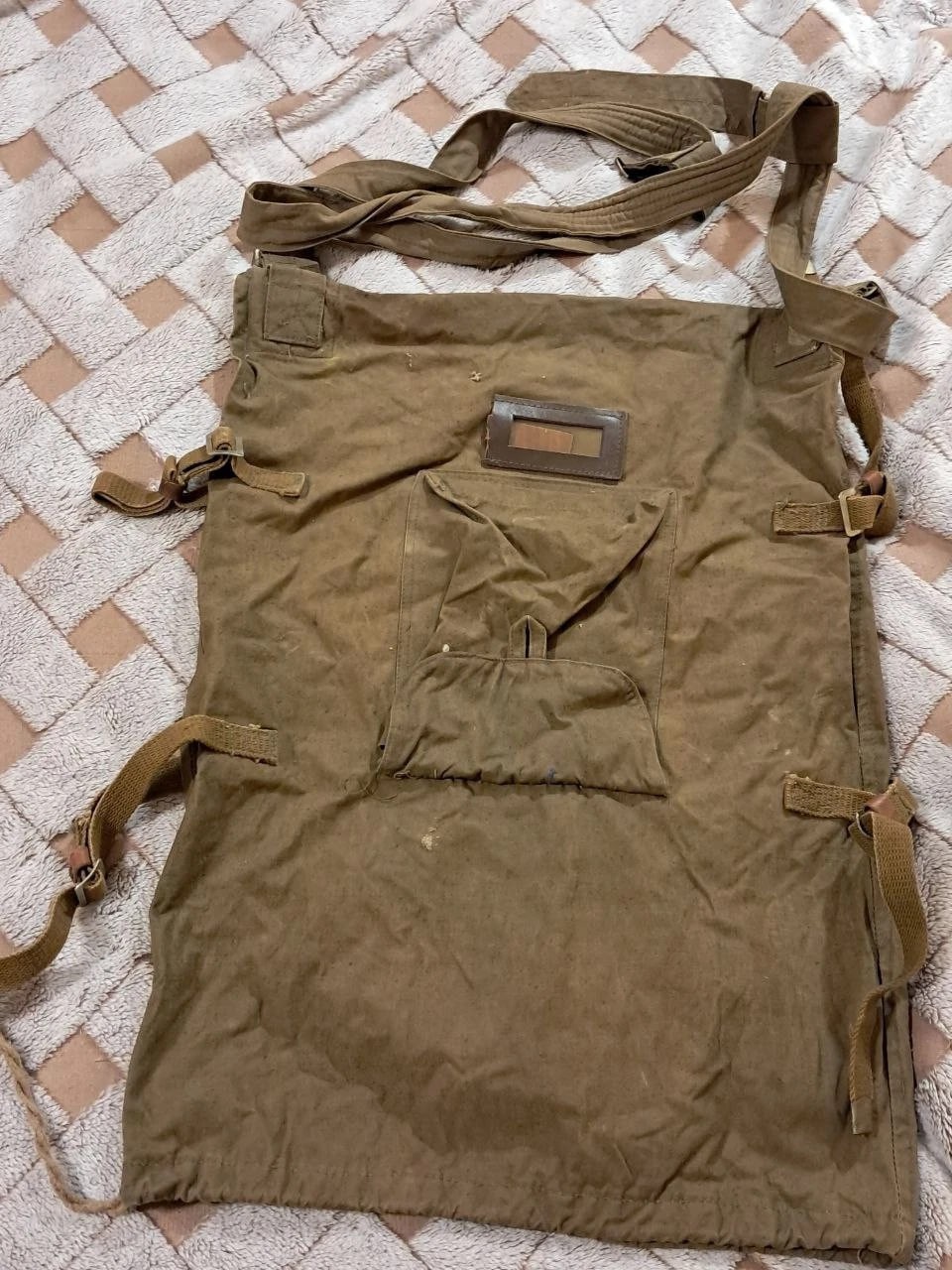 Backpack Vintage Soviet Tourist Army Military Soldier Fishing and Hunting USSR