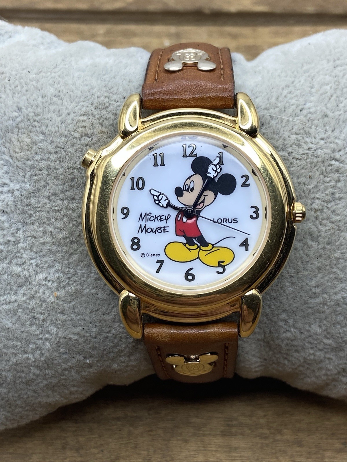 Vintage Lorus Mickey Mouse Musical Quartz Watch U52T-X001