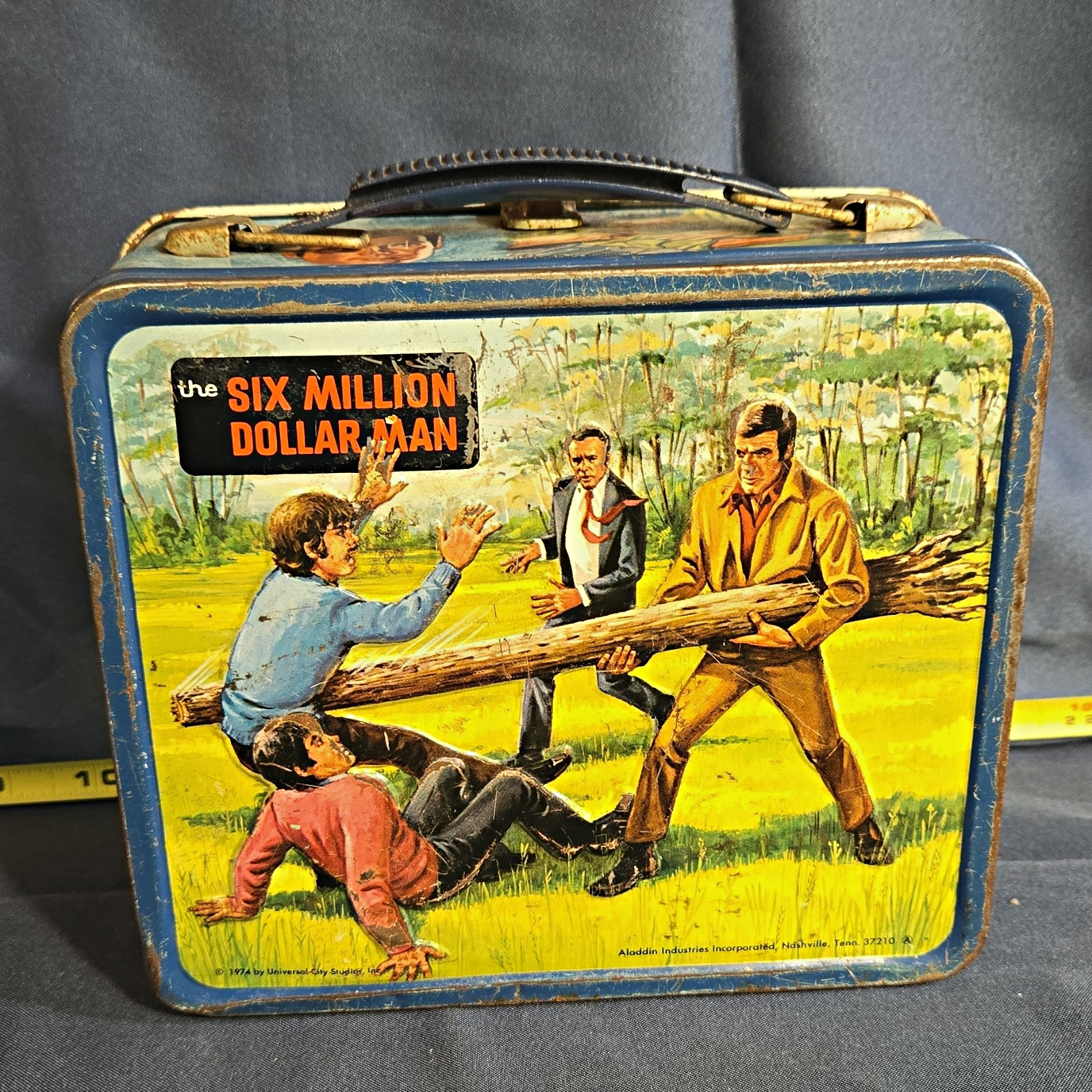 The Six Million Dollar Man Metal Lunchbox Collectible