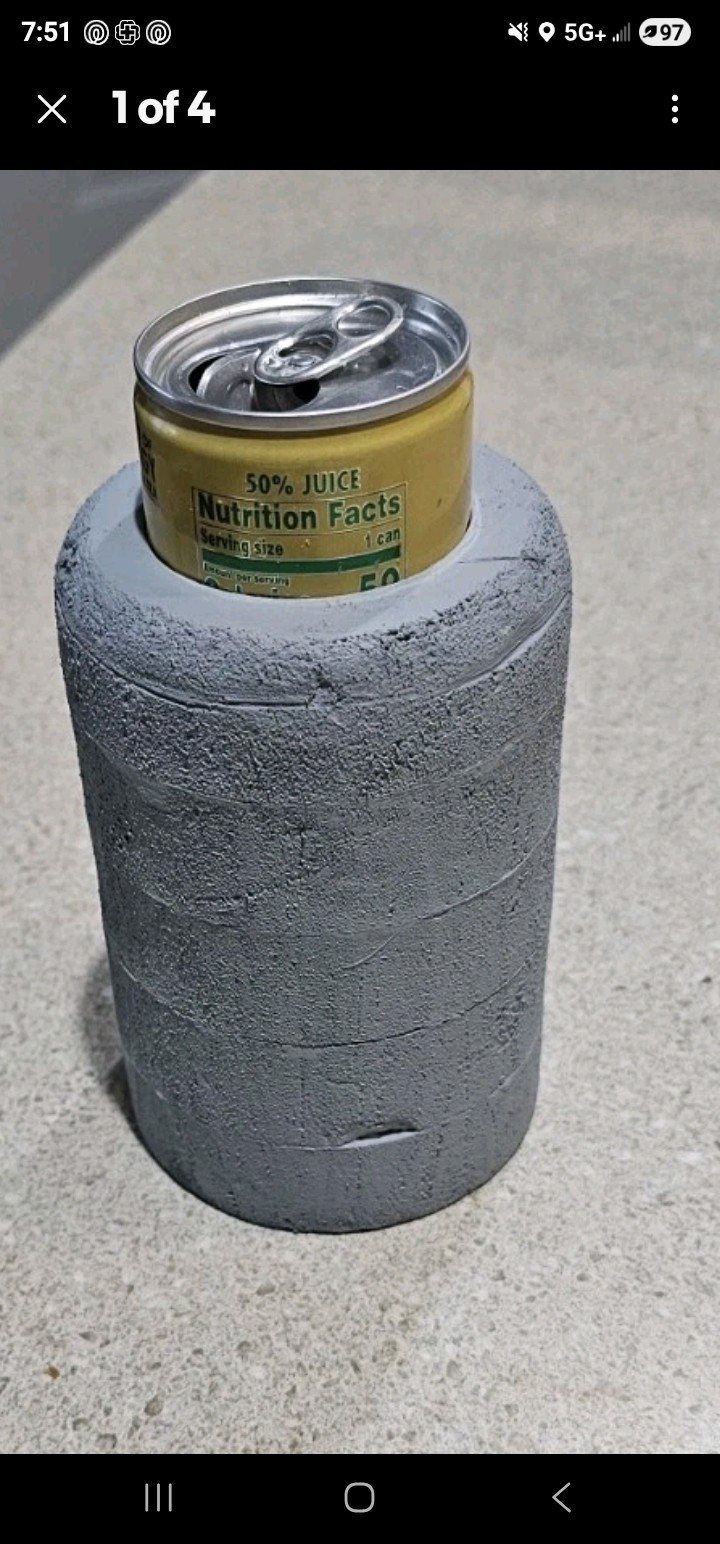 Redbull V8 Energy Insulated Can Holder Proto Type Gray