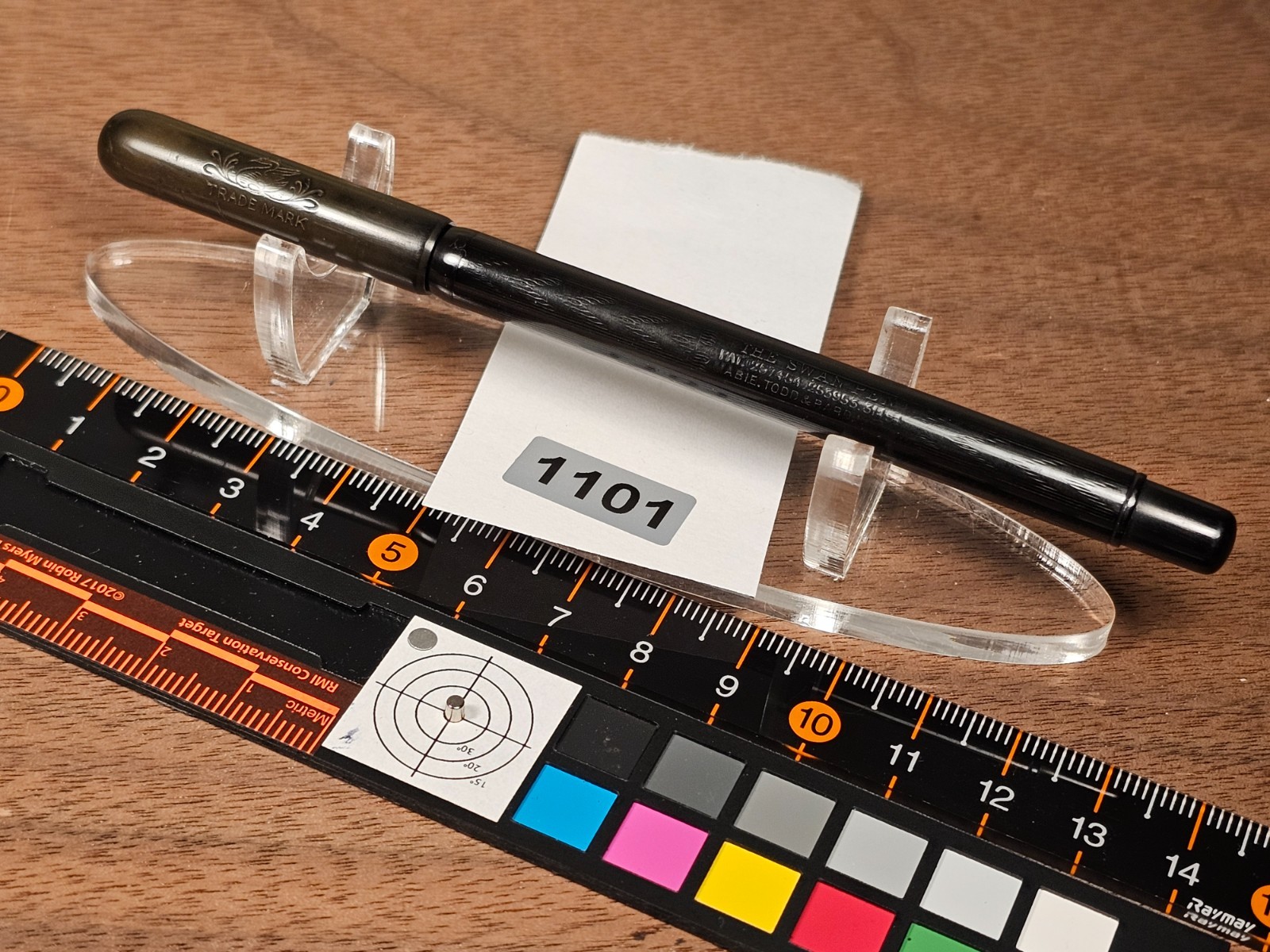 Mabie Todd The Swan Pen Fountain DIP Pen  14k Extra Fine - BB Flex nib 3013