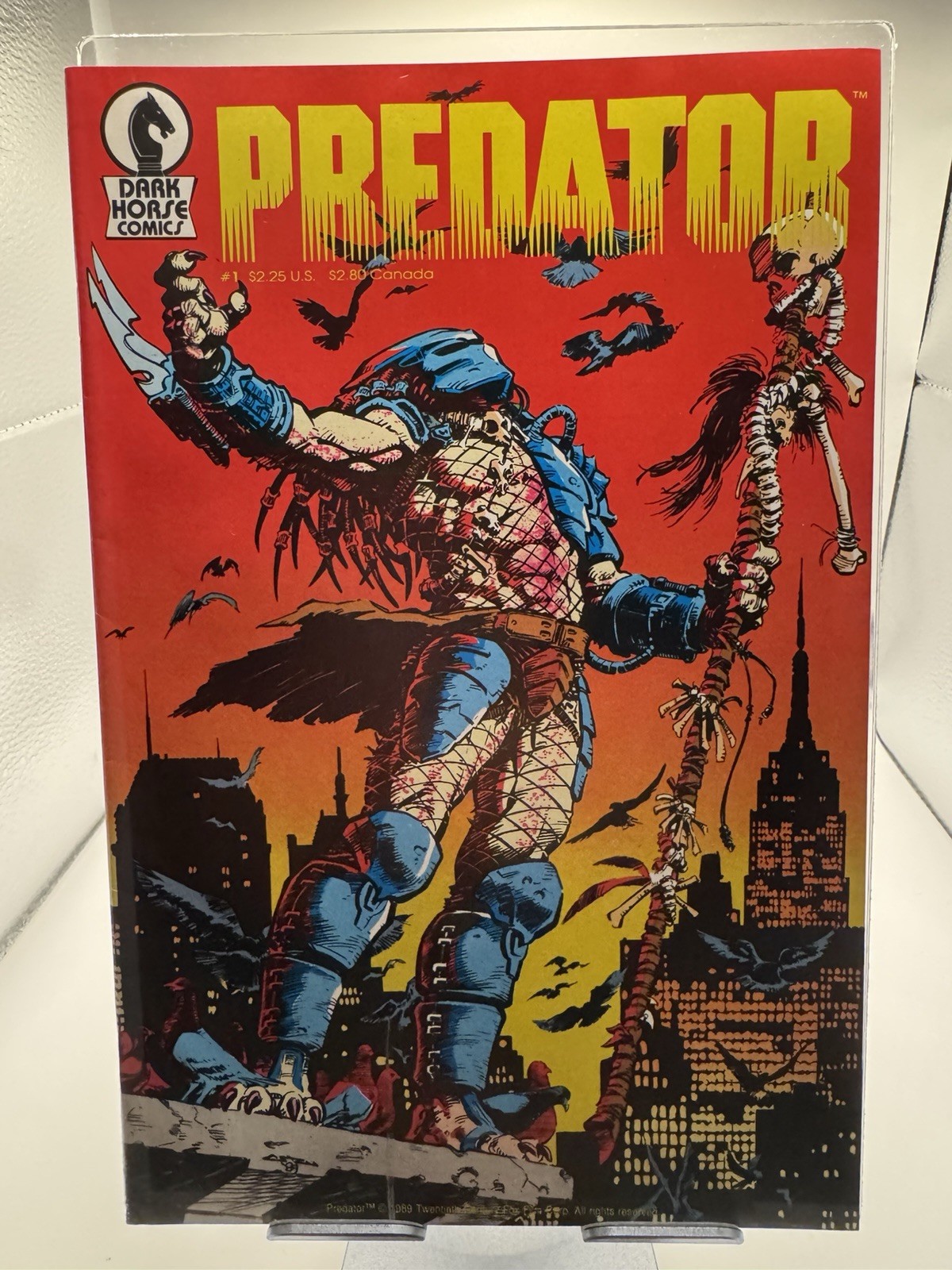 Predator #1 Dark Horse Comics 1989 1st Predator Comic 1st Printing Key VF