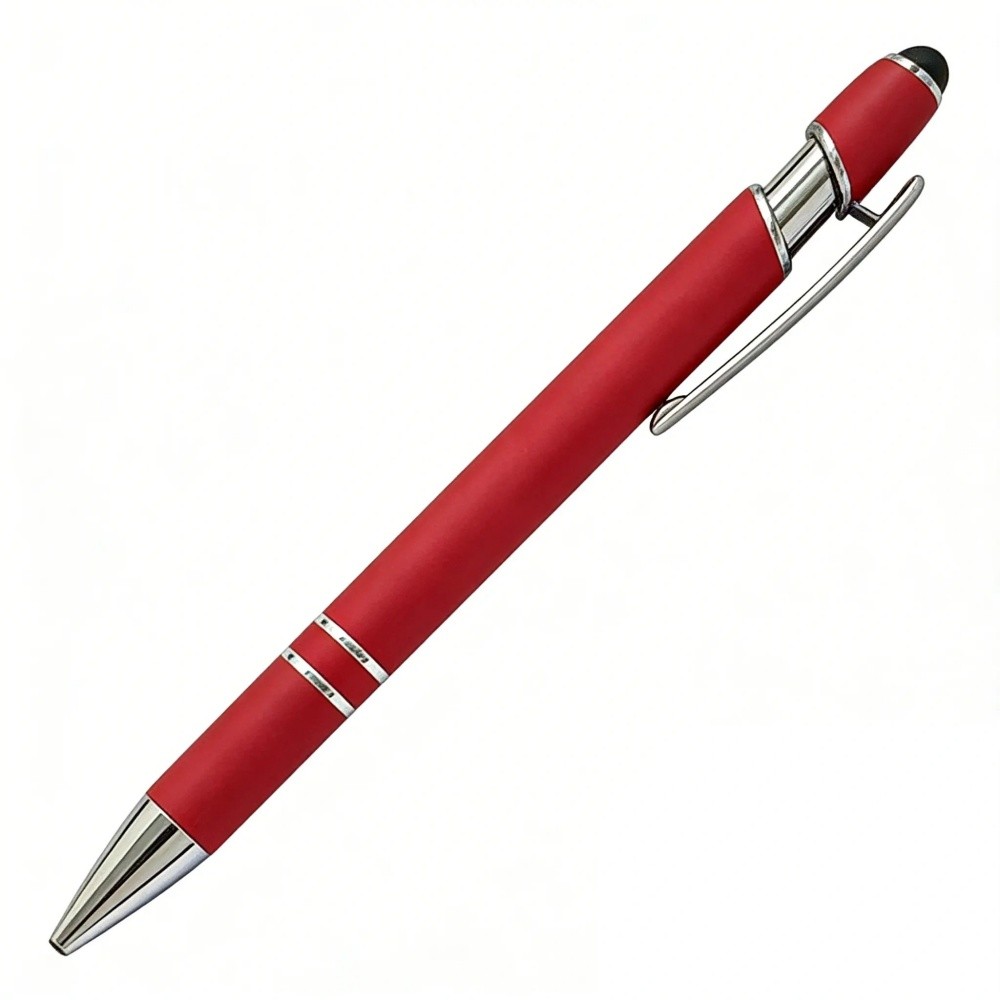 20-200 Metal Ballpoint Pens Touch Stylus Advertising Custom Logo Laser Engraving