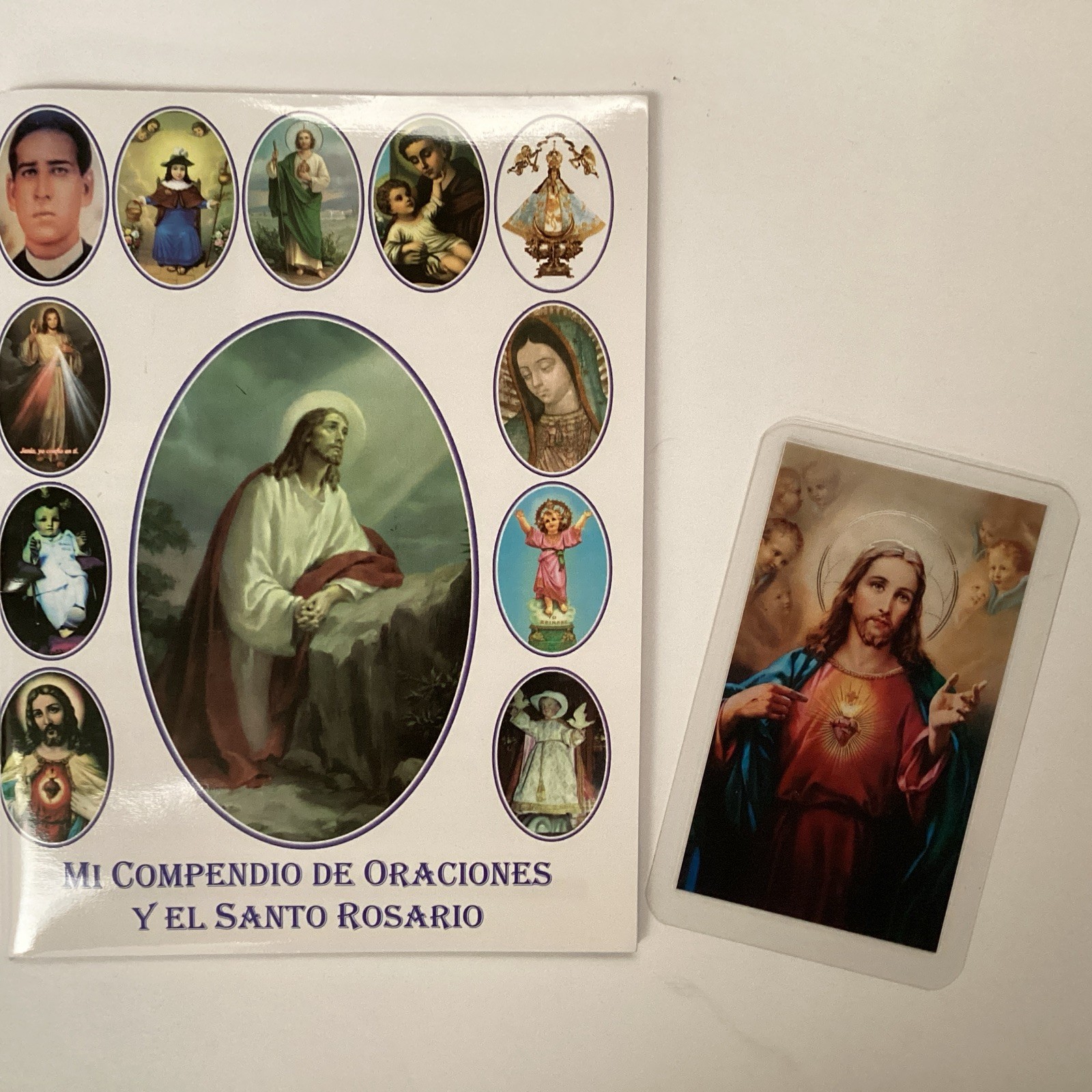 MI COMPENDIO DE ORACIONES Y EL SANTO ROSARIO ESTAMPITA FAVORS PROTECTION PRAYERS
