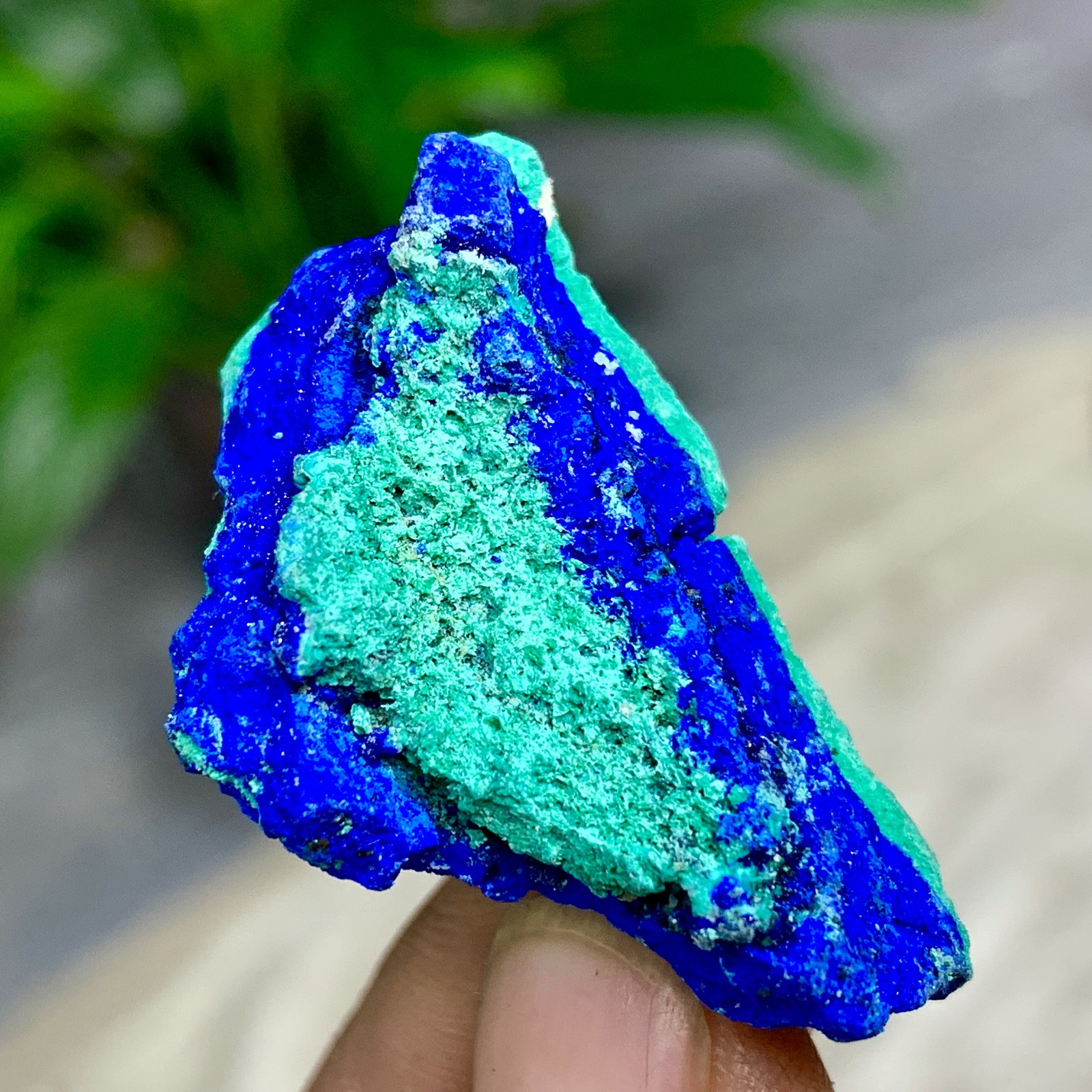 12G Best Natural Azurite/Malachite raw Crystal Mineral Specimen