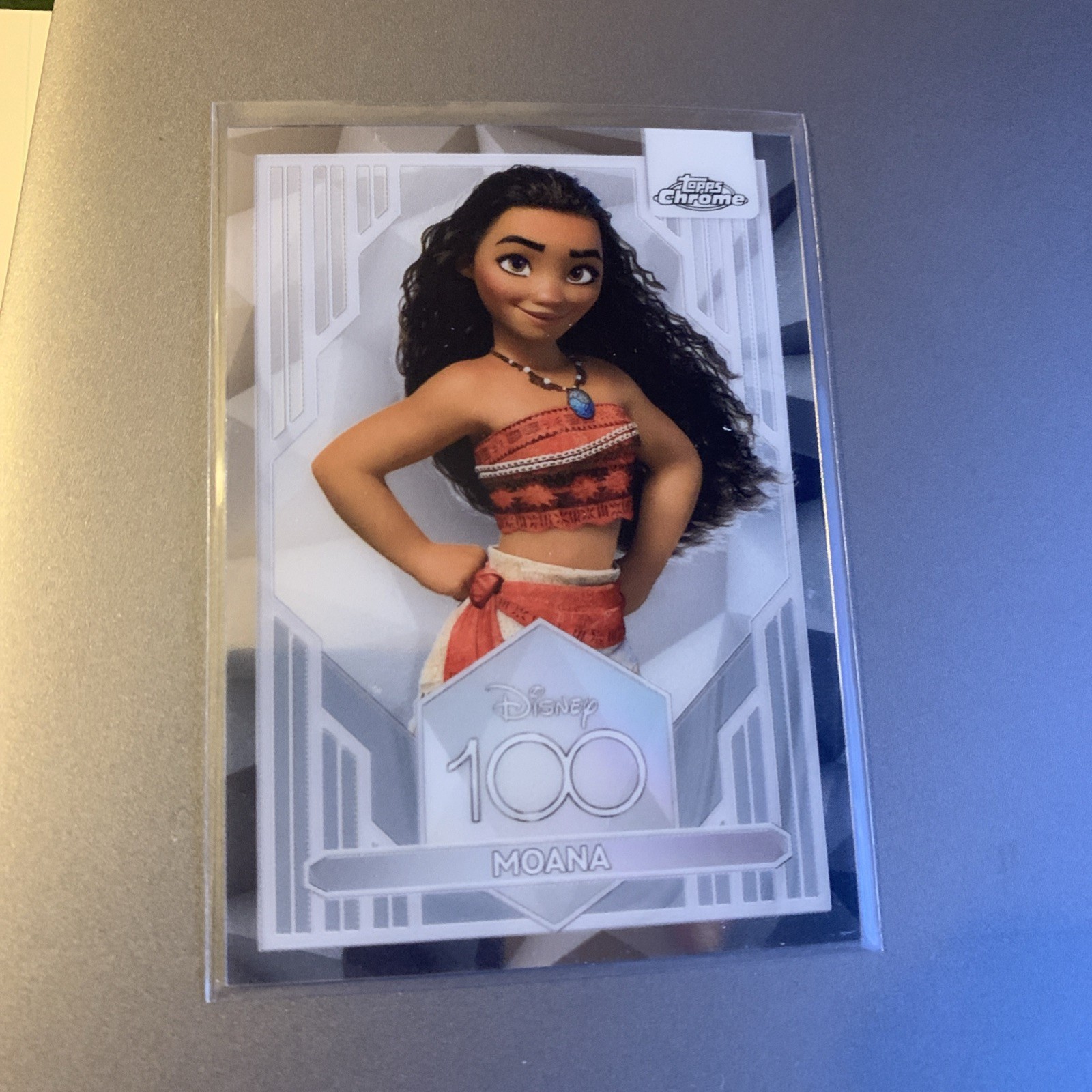 2013 Topps  Chrome Disney 100 Year Anniversary  Moana #2 Base 