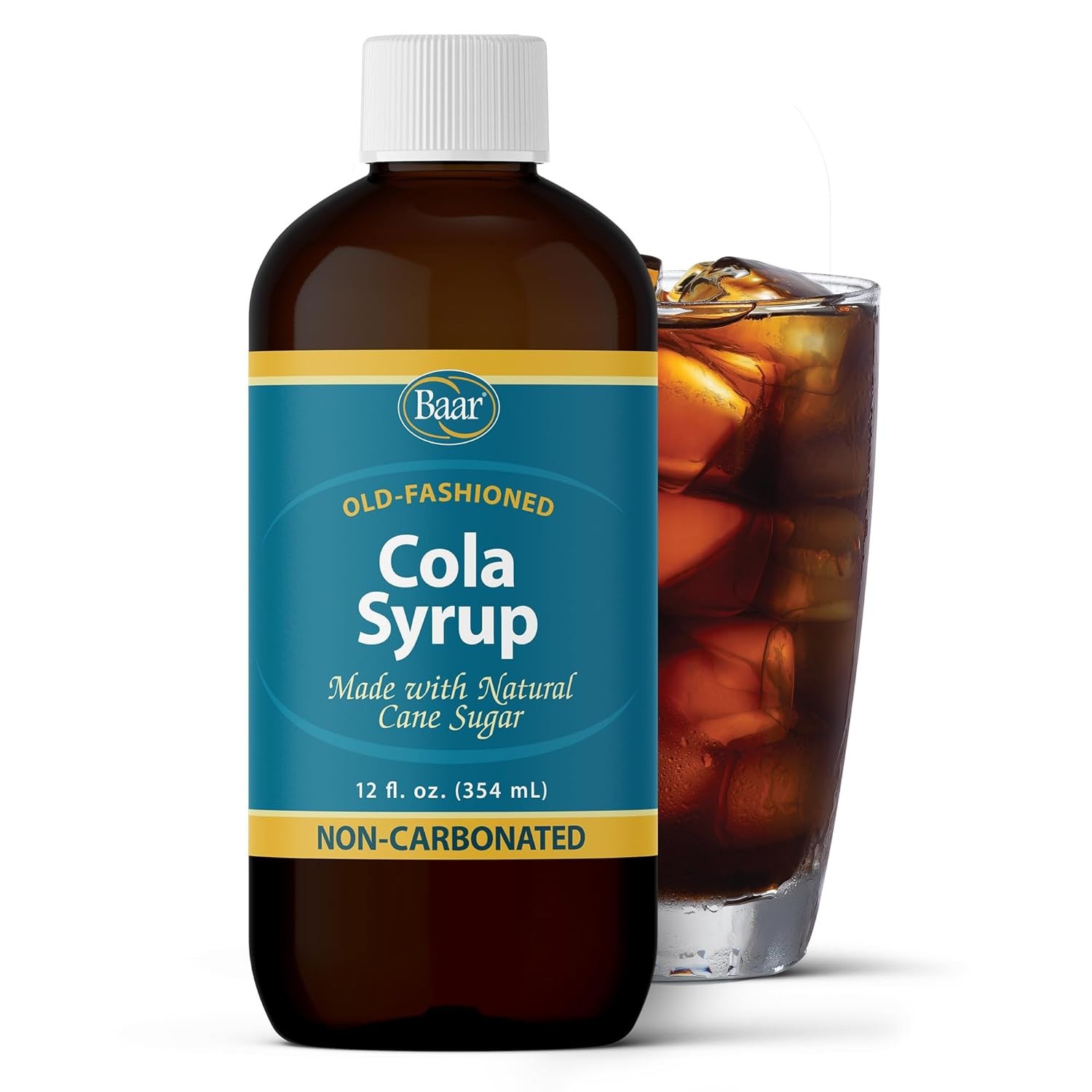 Old-Fashioned Cola Syrup with Pure Cane Sugar, 12 oz.