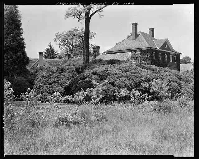 Photo:Montpelier Laurel MD 1931 Mansion Historic House Garden Estate