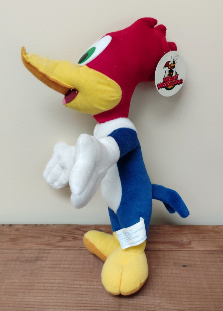 NEW W Tags Woody Woodpecker Toy Network 13 in Vintage 2001 Plush NEW W Tags Woody Woodpecker Toy Network 13 in Vintage 2001 Plush