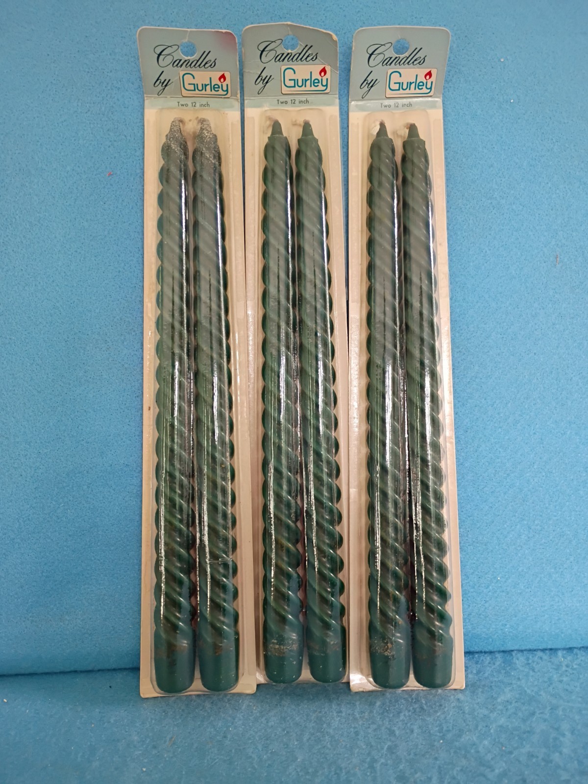 NIP 3 PKGS Of 2 VTG GURLEY 12\ NIP 3 PKGS Of 2 VTG GURLEY 12\