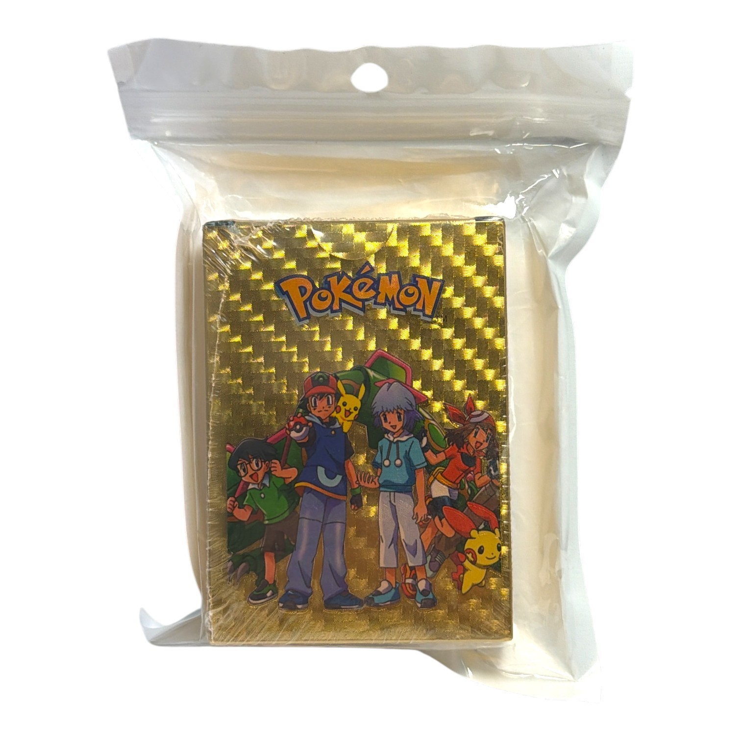 *Pokemon 55 Gold Foil Cards Pack Vmax Rare GX Golden Card Collectible -NEW