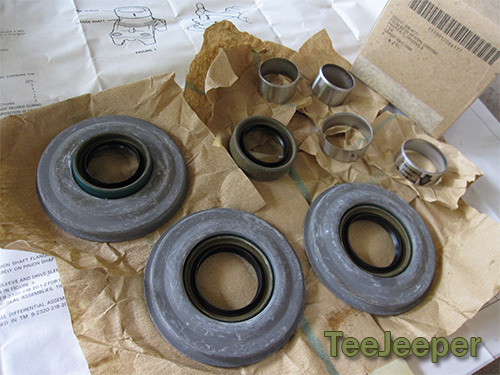 NOS Oil Seal Differential Repair Kit Complete Set Jeep M151 A2 12302592 5704848